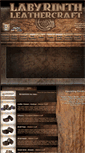 Mobile Screenshot of labyrinthleather.com